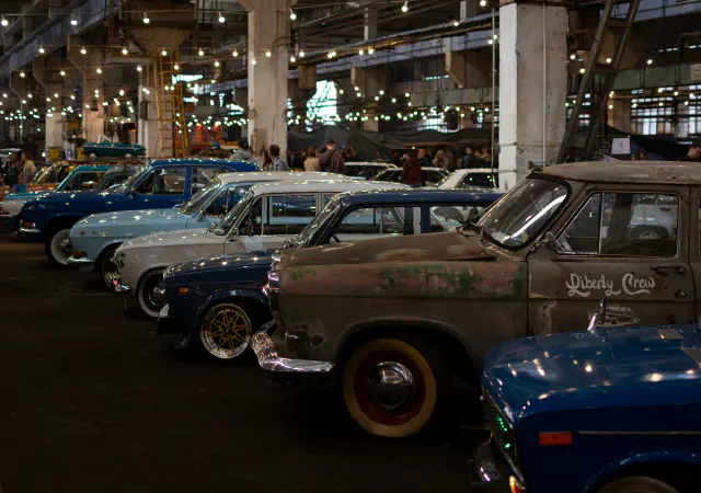 Multiple cars