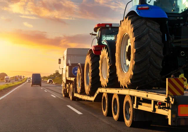 Cars on a car Hauler